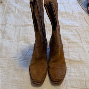 Brown Leather Cowboy Boots Moon Shine Spirit by Brad Paisley